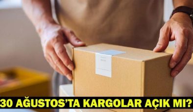 30 Ağustos Cumartesi günü kargolar açık mı, kapalı mı? Yarın kargolar dağıtım yapacak mı?